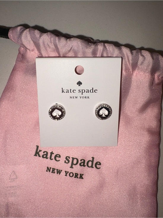 kate spade Jewelry - Kate Spade Silver Circle Stud Earrings